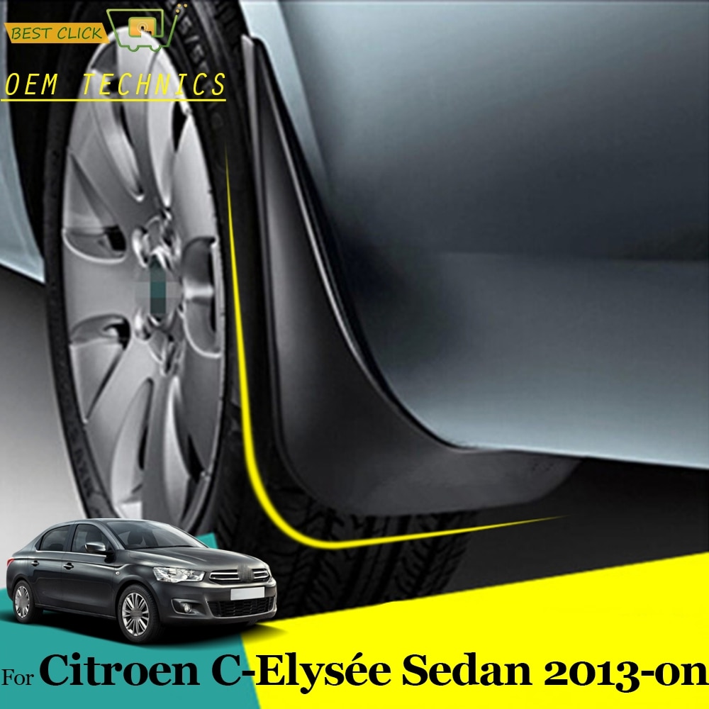 Citroen Elysee C-Elysee  Mudflaps 2013 -on  ÷..